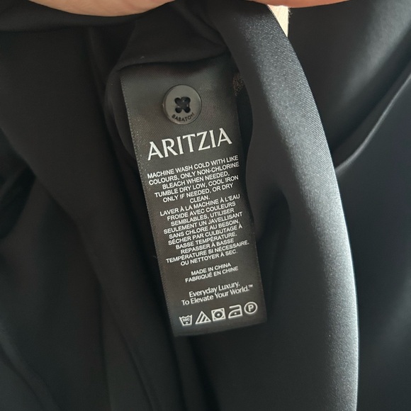 Aritzia Audience Satin Mini Halter Dress Size8 - Picture 4 of 6